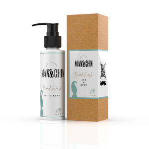 Man and Chin Beard Wash - Mint - Man-and-chin