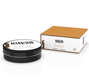 Man & Chin Beard Balm - ALMOND - Man-and-chin