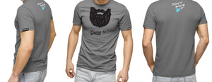 Bearded Tshirt - Grow it - Man-and-chin