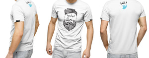 Bearded Tshirt - ابو لحية وصل - Man-and-chin