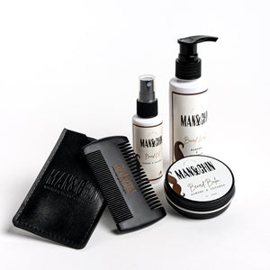 Man&Chin Beard kit - Growth - Man-and-chin