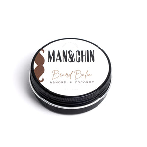 Man & Chin Beard Balm - ALMOND - Man-and-chin